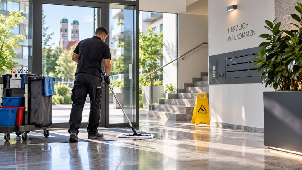 GGebäudereinigung München Kosten – professionelle Reinigung einer Immobilie